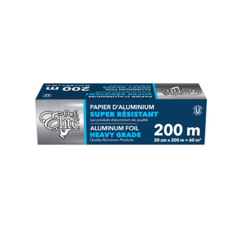 Chef Elite - Aluminum Foil - 30cm x 200m - 14mic - Heavy Grade