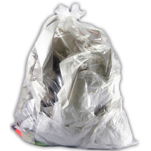 Garbage Bags 26" x 36" Regular Clear Dorfin