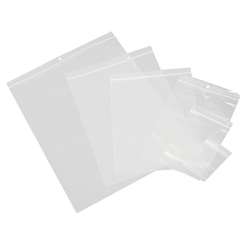Resealable Poly Bag #2 - 4" x 8" - Regular Duty
