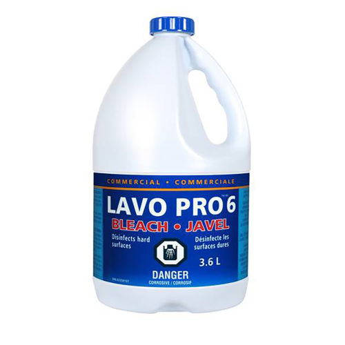 Lavo 6 - Javel concentrée - 3.6L