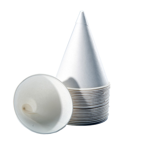 Cone Style Water Cups - 4oz - 200Pk