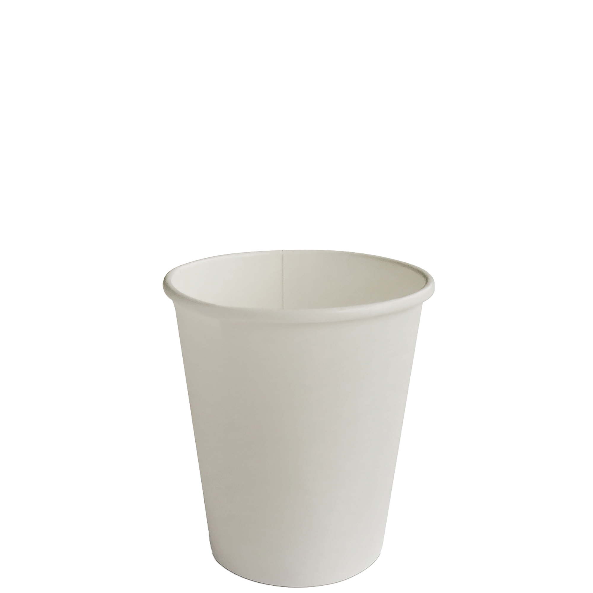 Table Accents - Single Wall Paper Cups - 4oz - White - Dorfin