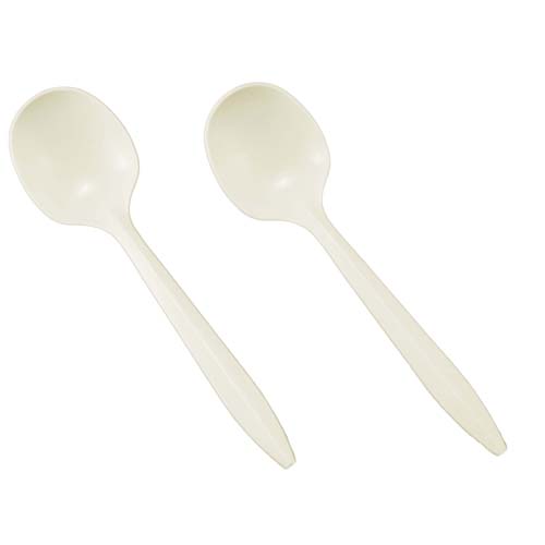 Table Accents - Bioplastic Soup Spoons - 3.5g