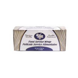 Viro - PVC Food Service Wrap - 11" x 2500' - 39 Gauge - With metal cutter