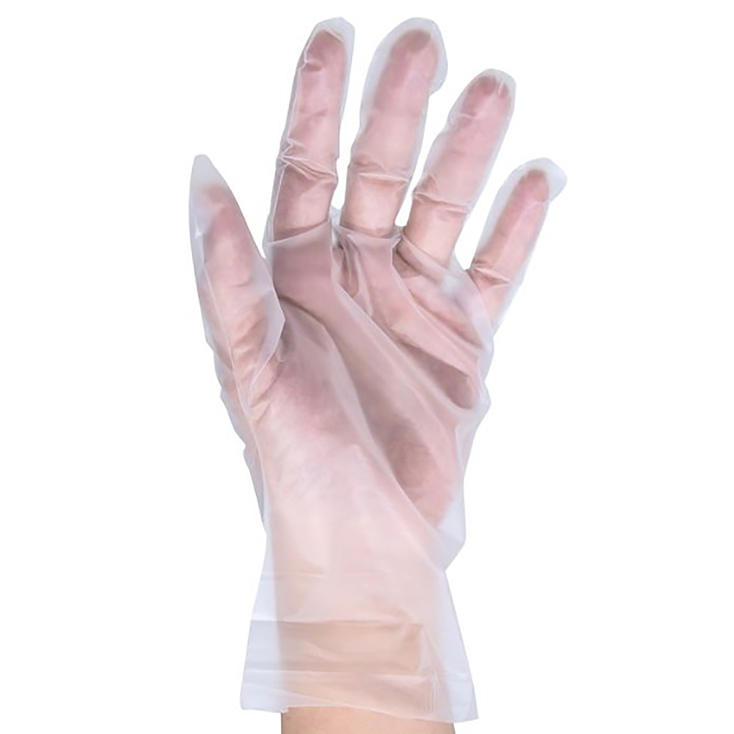 Thermoplastic Elastomer Gloves Medium Powder Free Clear 100Pk Dorfin