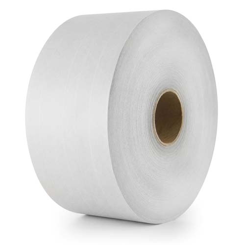 Water-Activated Paper Tape - 72mm x 137m - Reinforced - White