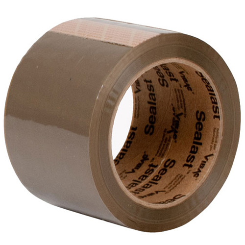 Packing Tape - 72mm x 100m - Polypropylene Cast - Tan
