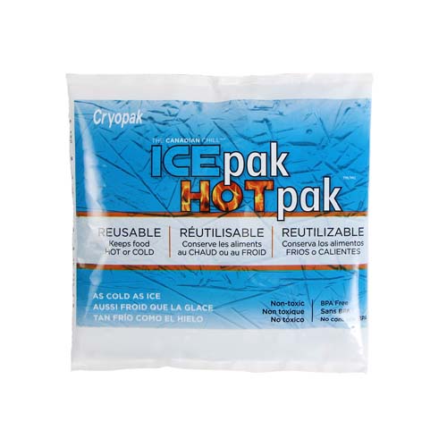 Cryopak - Ice Pak / Hot Pak Gel Bag - 5.75" x 5.75"