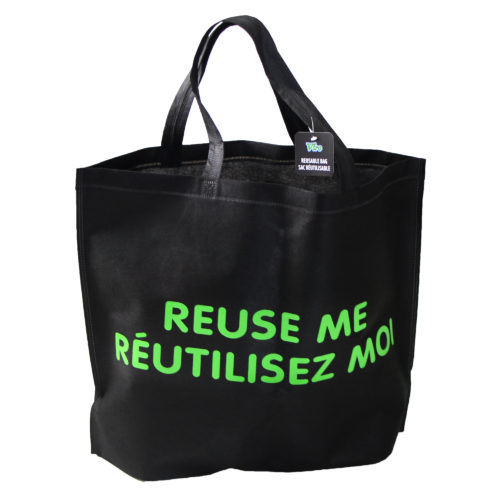 Viro - Reusable Bags - 54cm x 18cm x 40cm - X-Large - Black