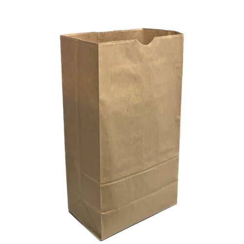 Viro - Paper Grocery Bags - 8.27" x 5.24" x 15.94" - 20lb - DD40 - Kraft