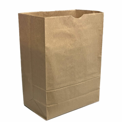 Viro - Paper Grocery Bags - 11.88" x 6.86" x 16.8" - 50lb - DD65 - Kraft