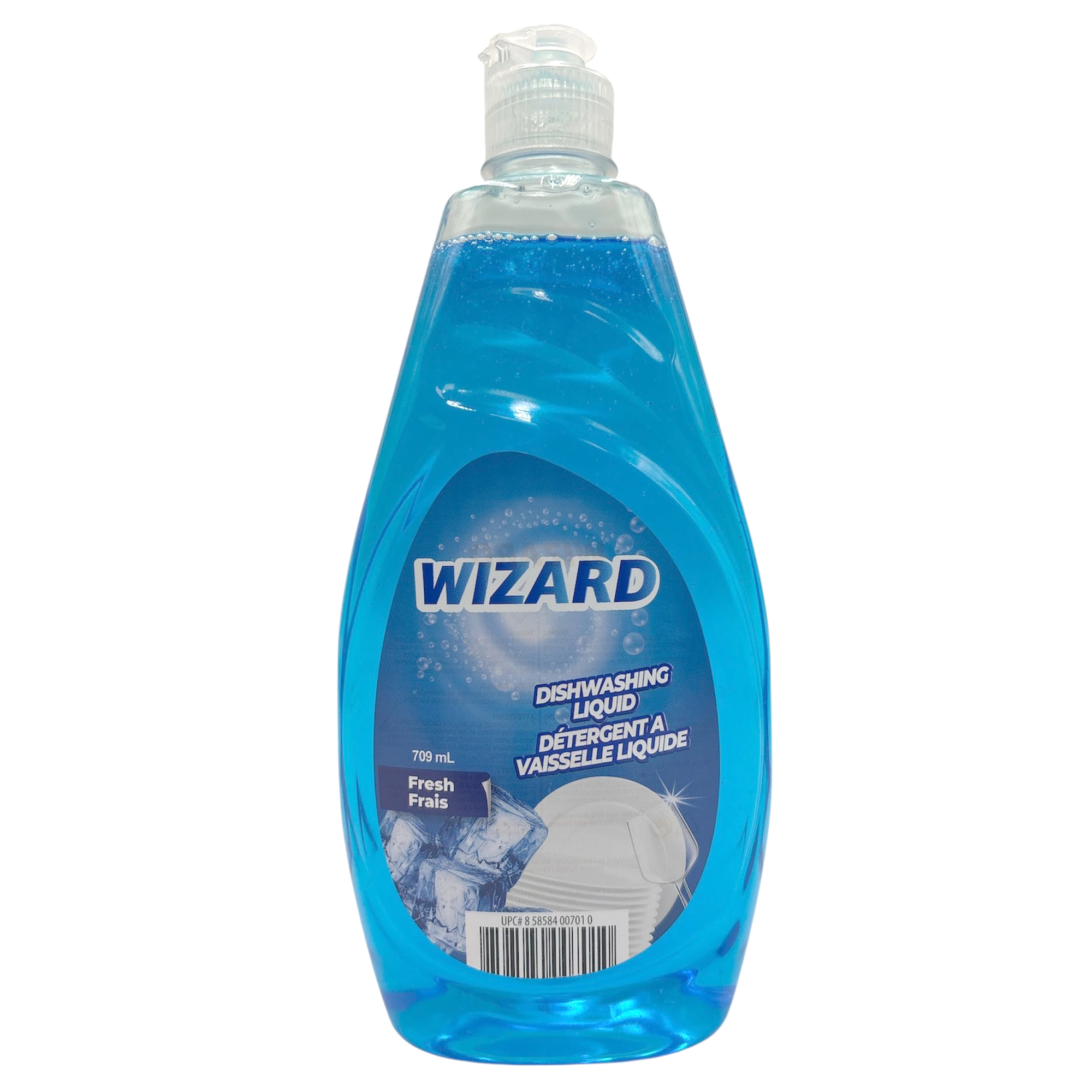 Wizard - Dishwashing Liquid - 709ml - Fresh & Clean - Dorfin