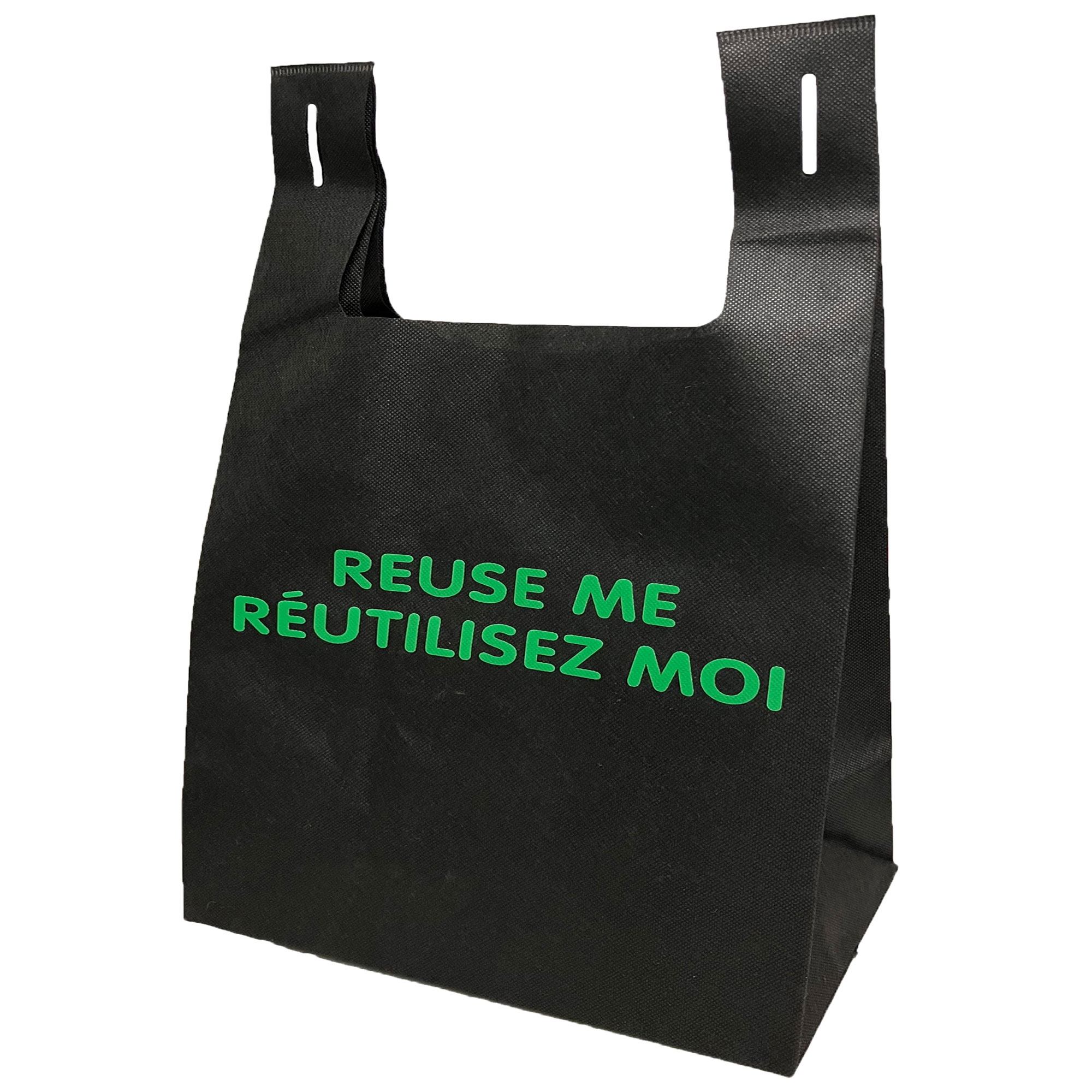 Viro - Reusable Bags - 15.7" x 7" x 29.3" - Black