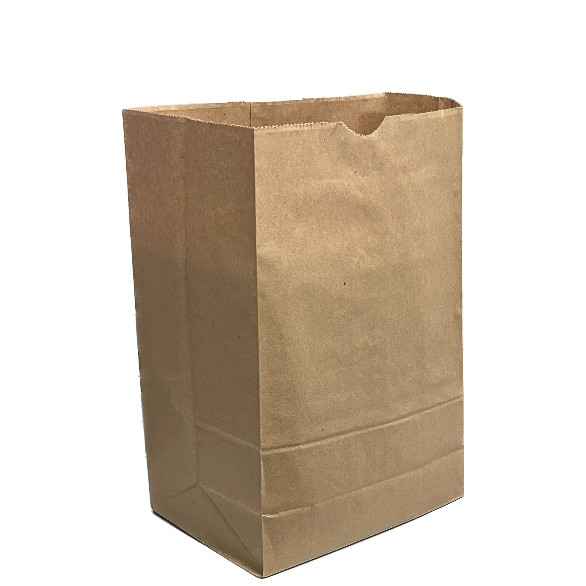 Viro - Paper Grocery Bags - 7.75" x 4.25" x 14.5" - 14lb - DD42 - Kraft